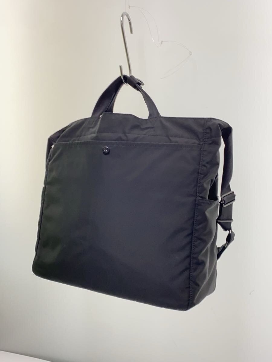 PORTER CLASSIC Black Single-Shoulder Bag — front