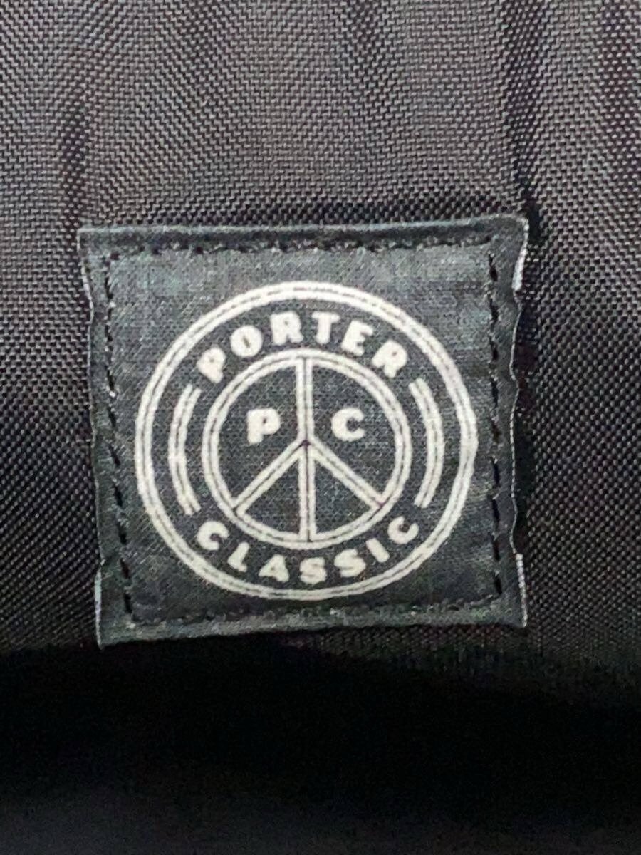 PORTER CLASSIC Black Single-Shoulder Bag — label