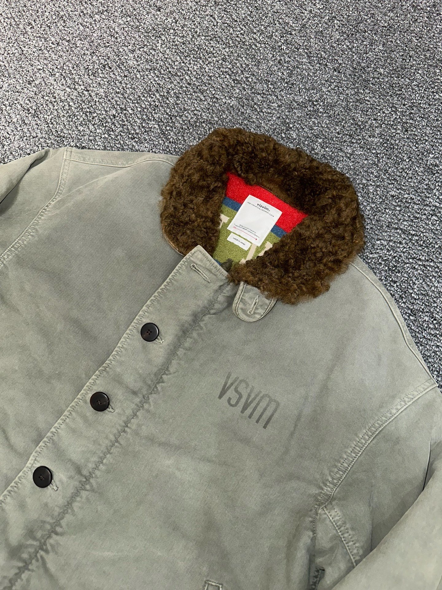 VISVIM 24SS PURSER DECK JKT — front