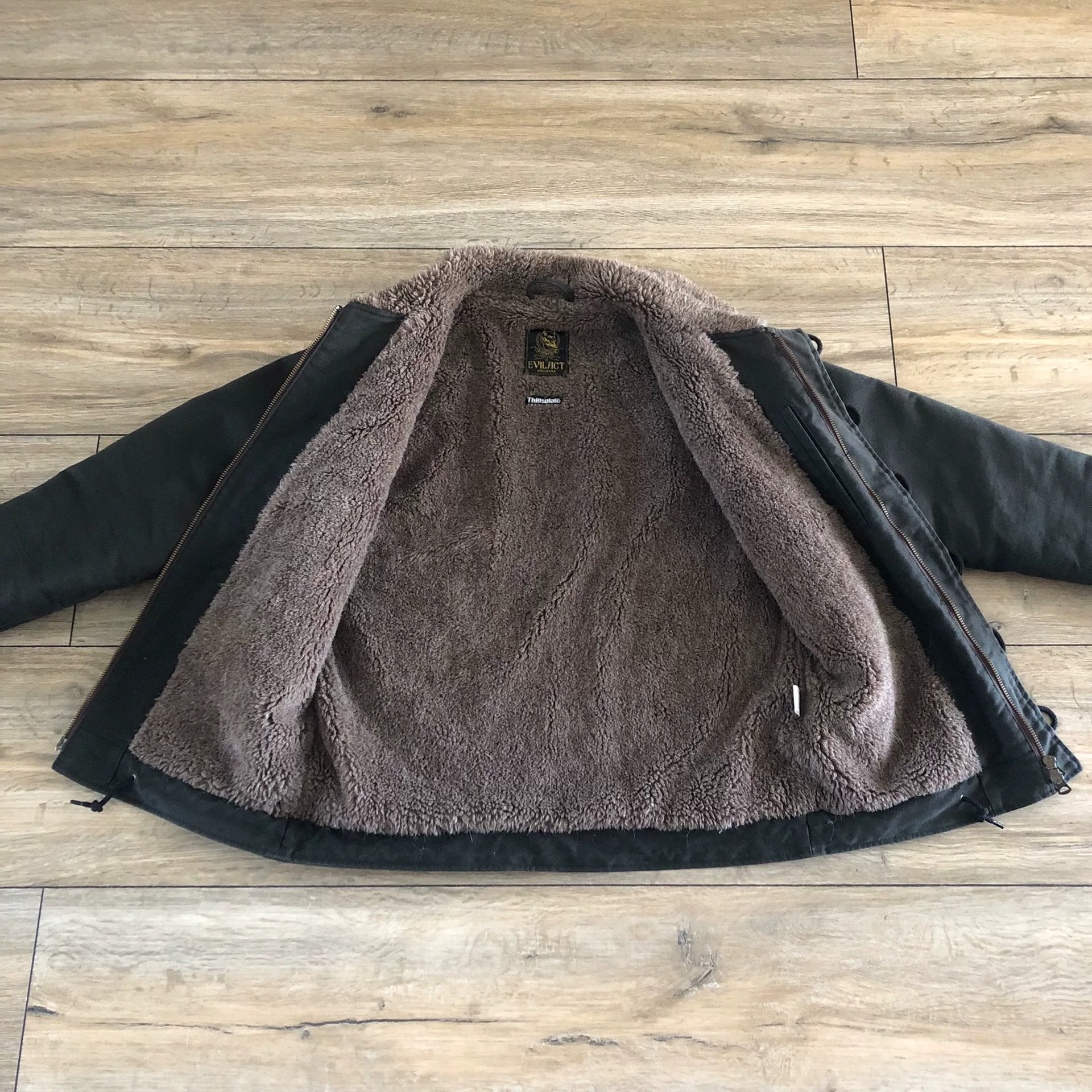 EVILACT N1 Deck Jacket Riding Coat — detail
