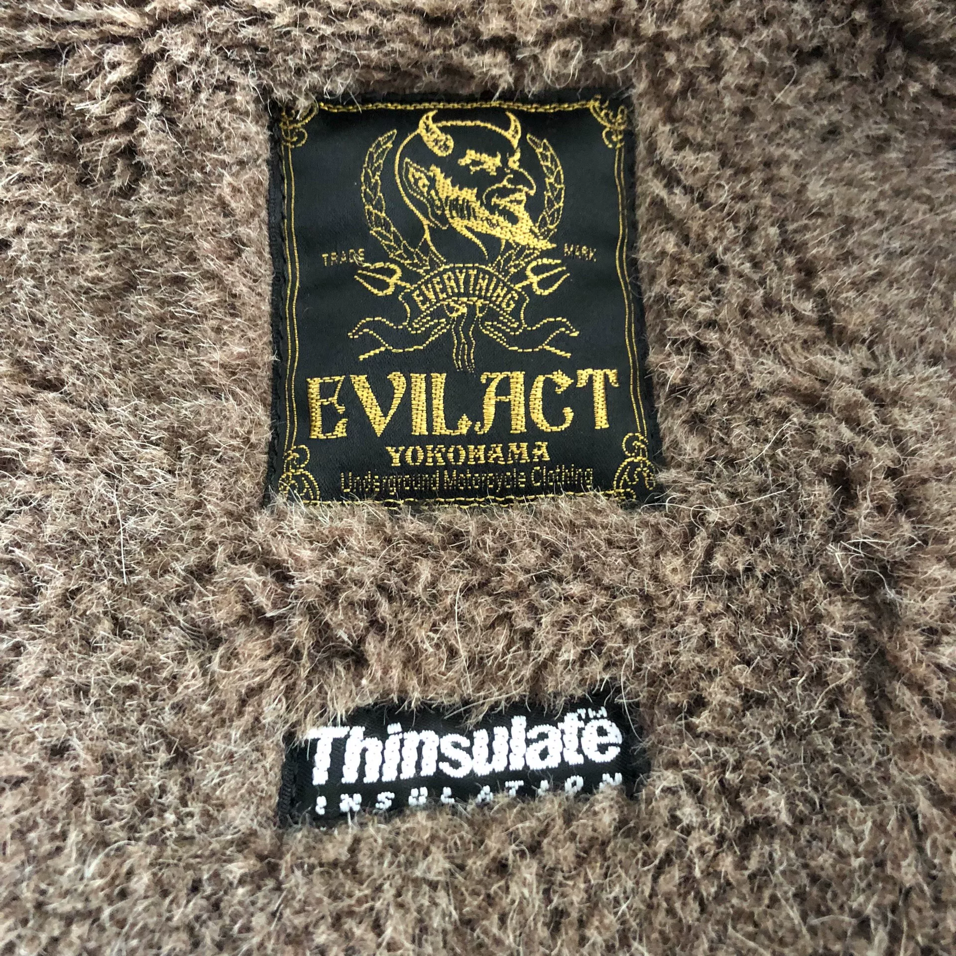 EVILACT N1 Deck Jacket Riding Coat — back