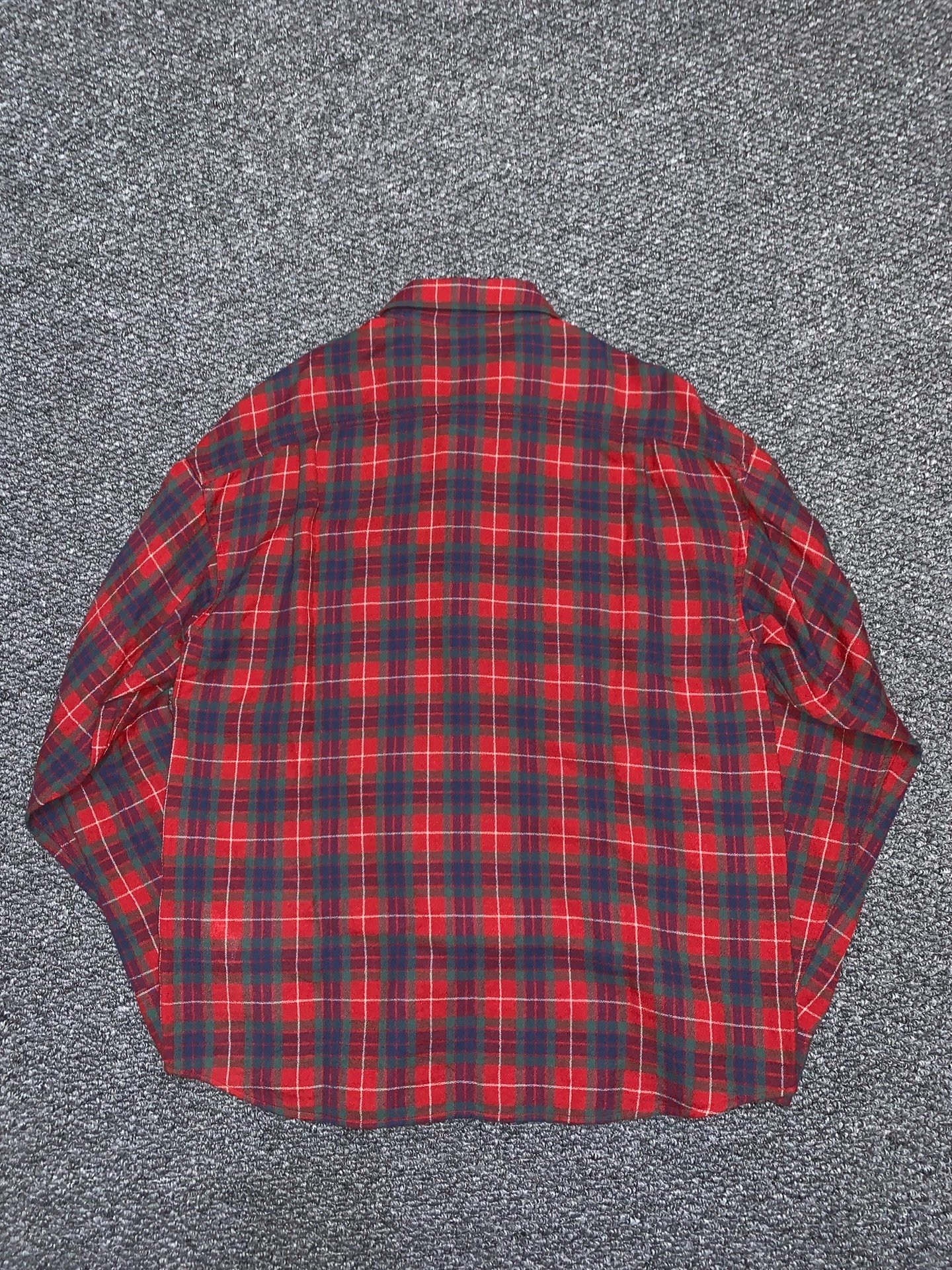 visvim pioneer shirt — back