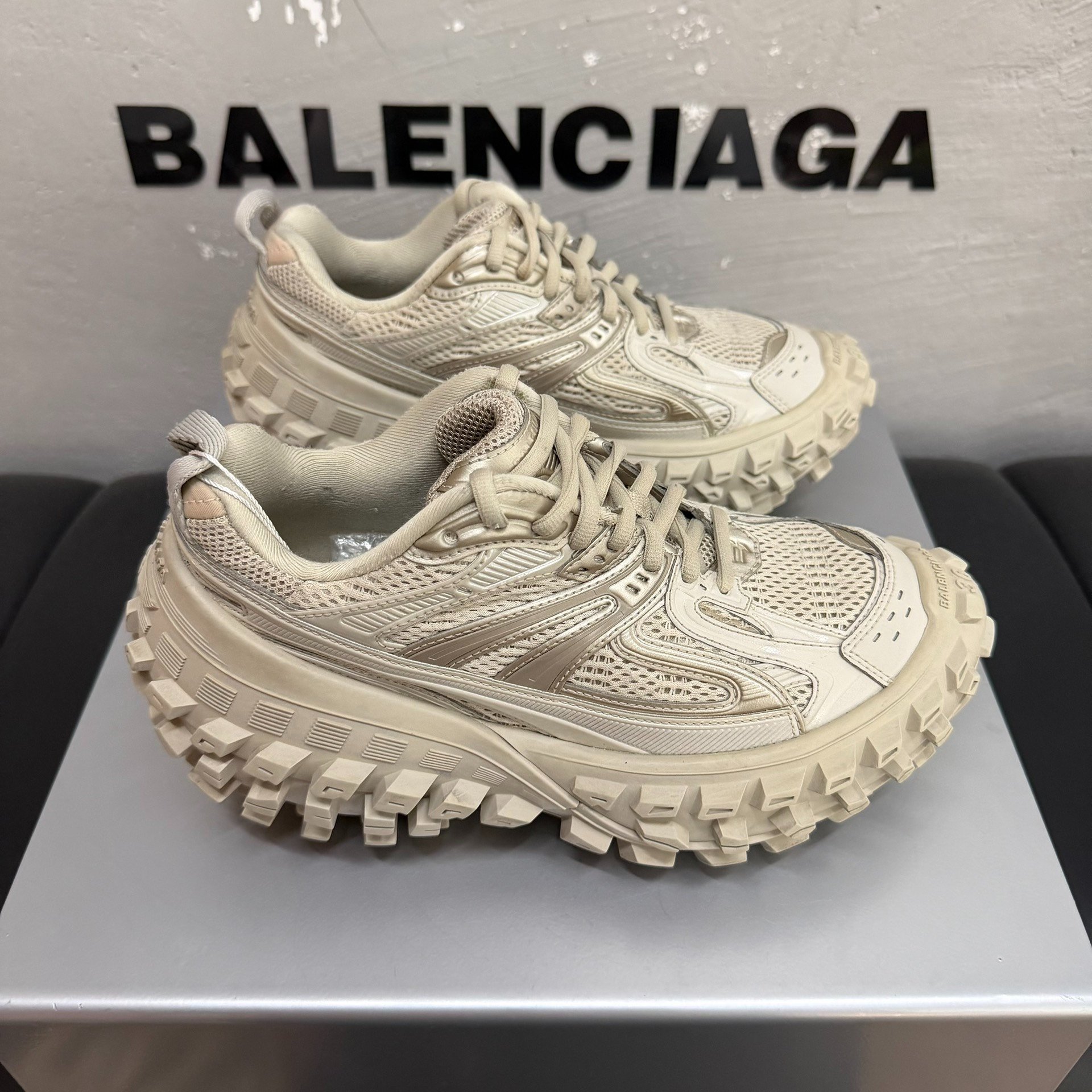 Balenciaga Defender Sneakers — back