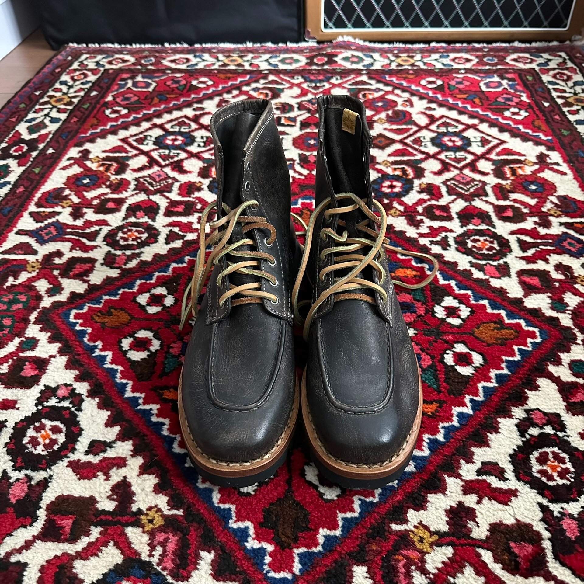 Visvim 12ss Vanguard 7hole Boots — detail