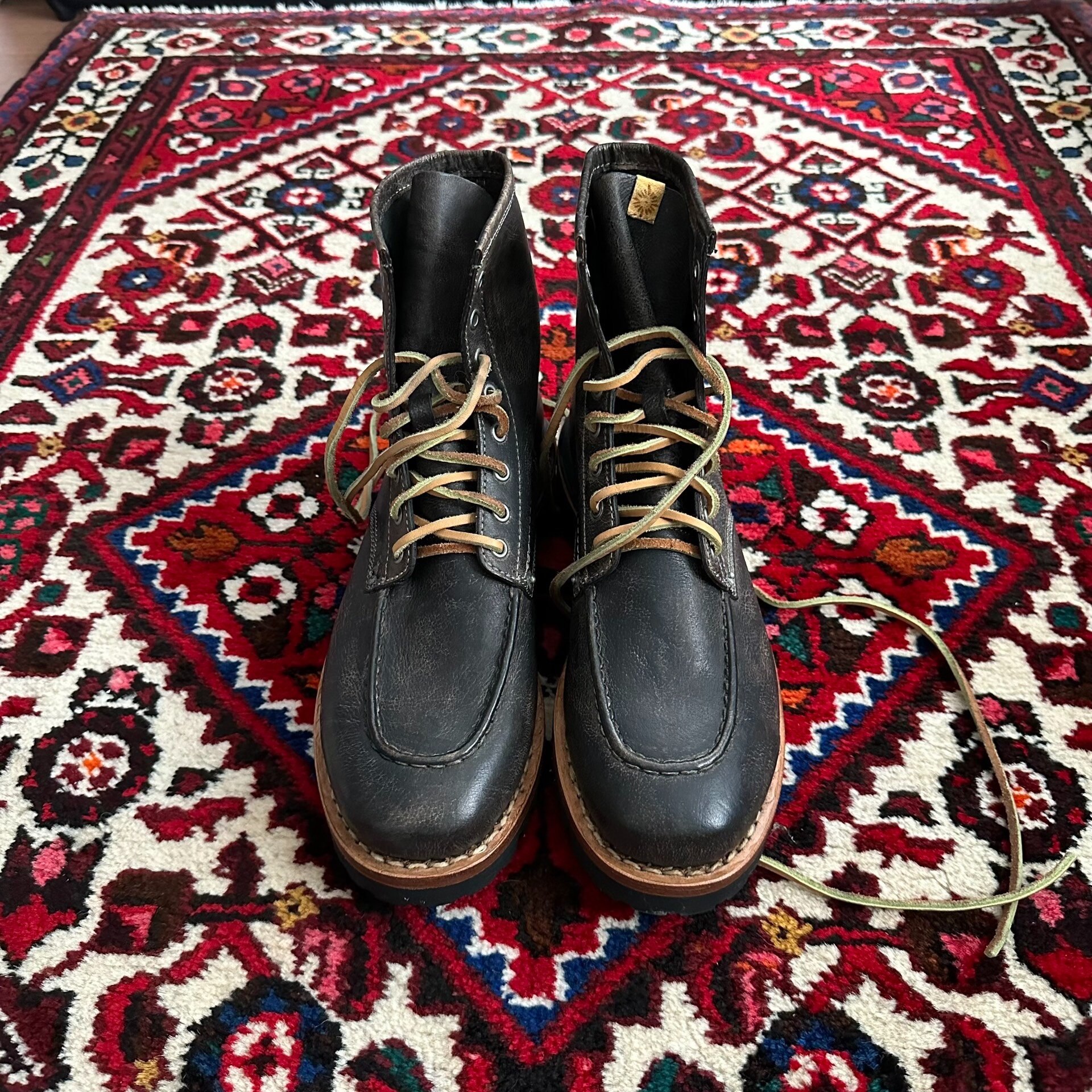 Visvim 12ss Vanguard 7hole Boots — front