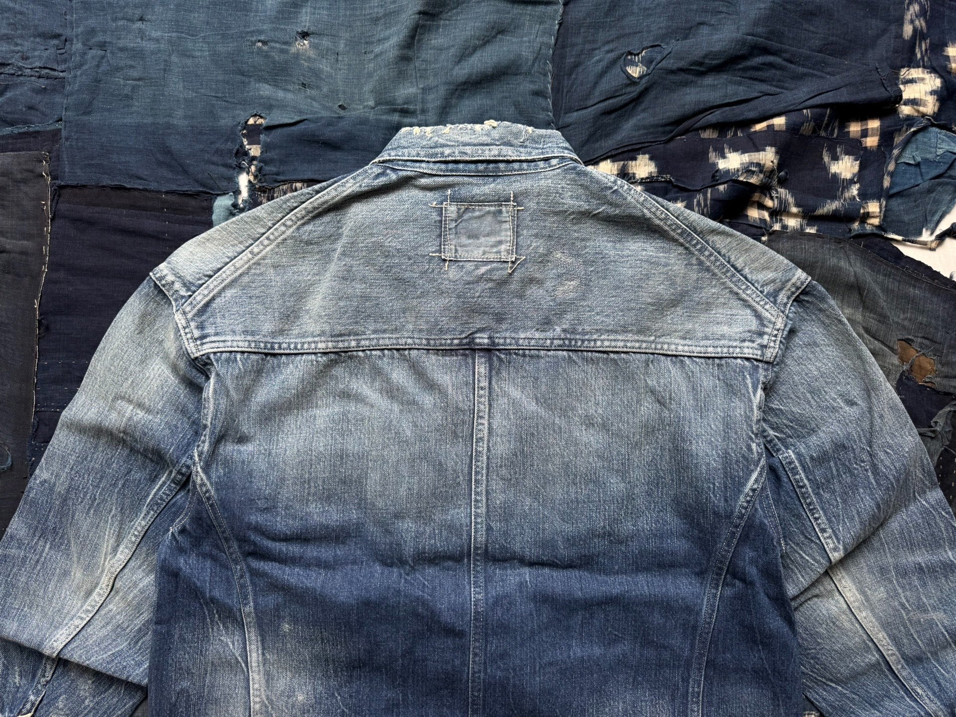 MADNESS 24FW Regenerated 4P Chore Jacket — label