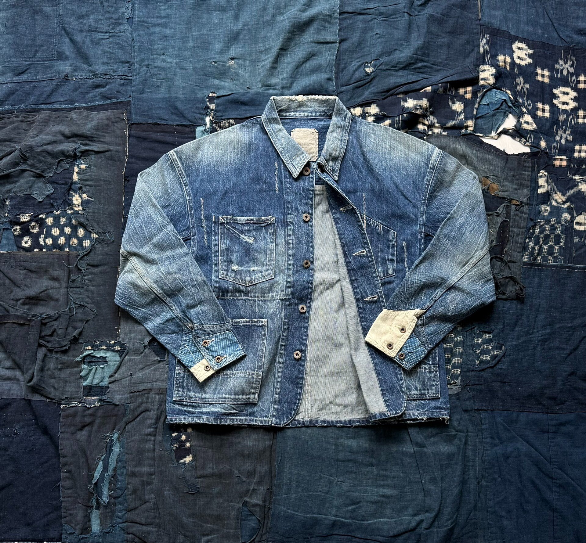 MADNESS 24FW Regenerated 4P Chore Jacket — front