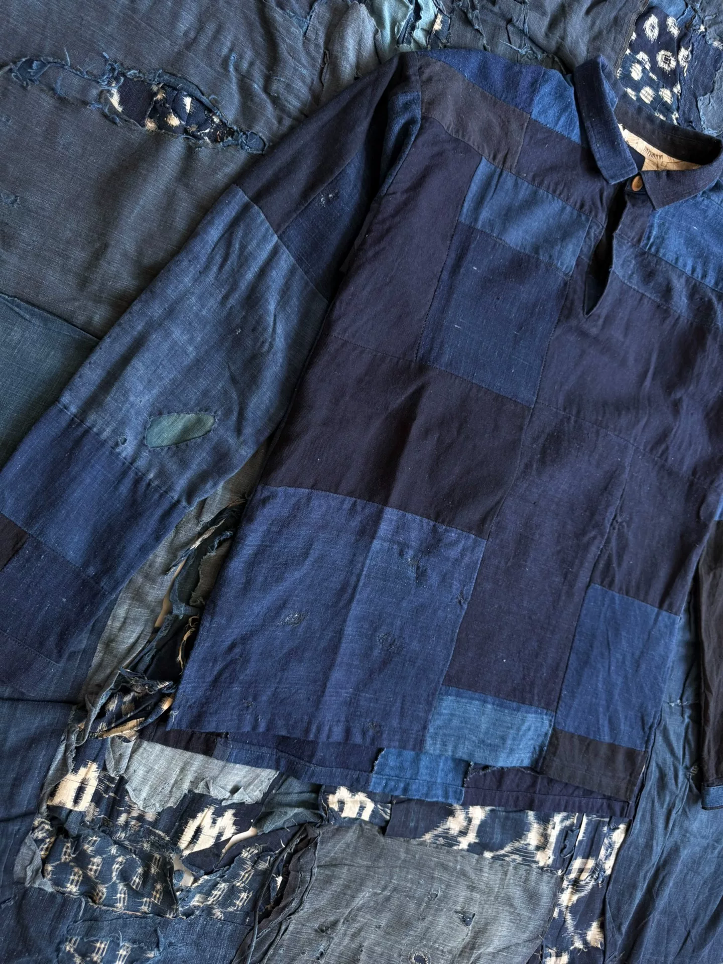VISVIM 17SS ICT KERCHIEF TUNIC SHIRT — label