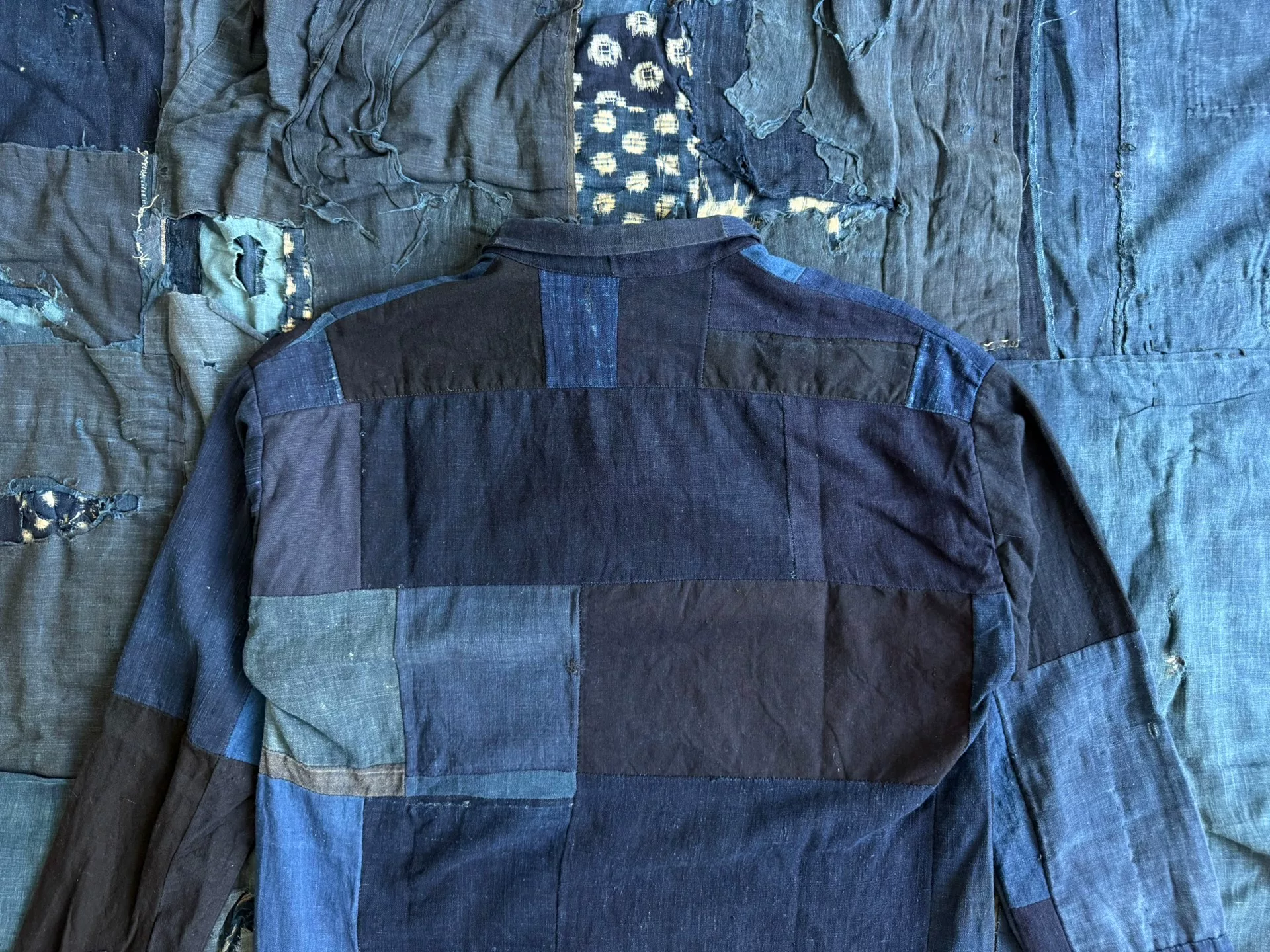 VISVIM 17SS ICT KERCHIEF TUNIC SHIRT — back