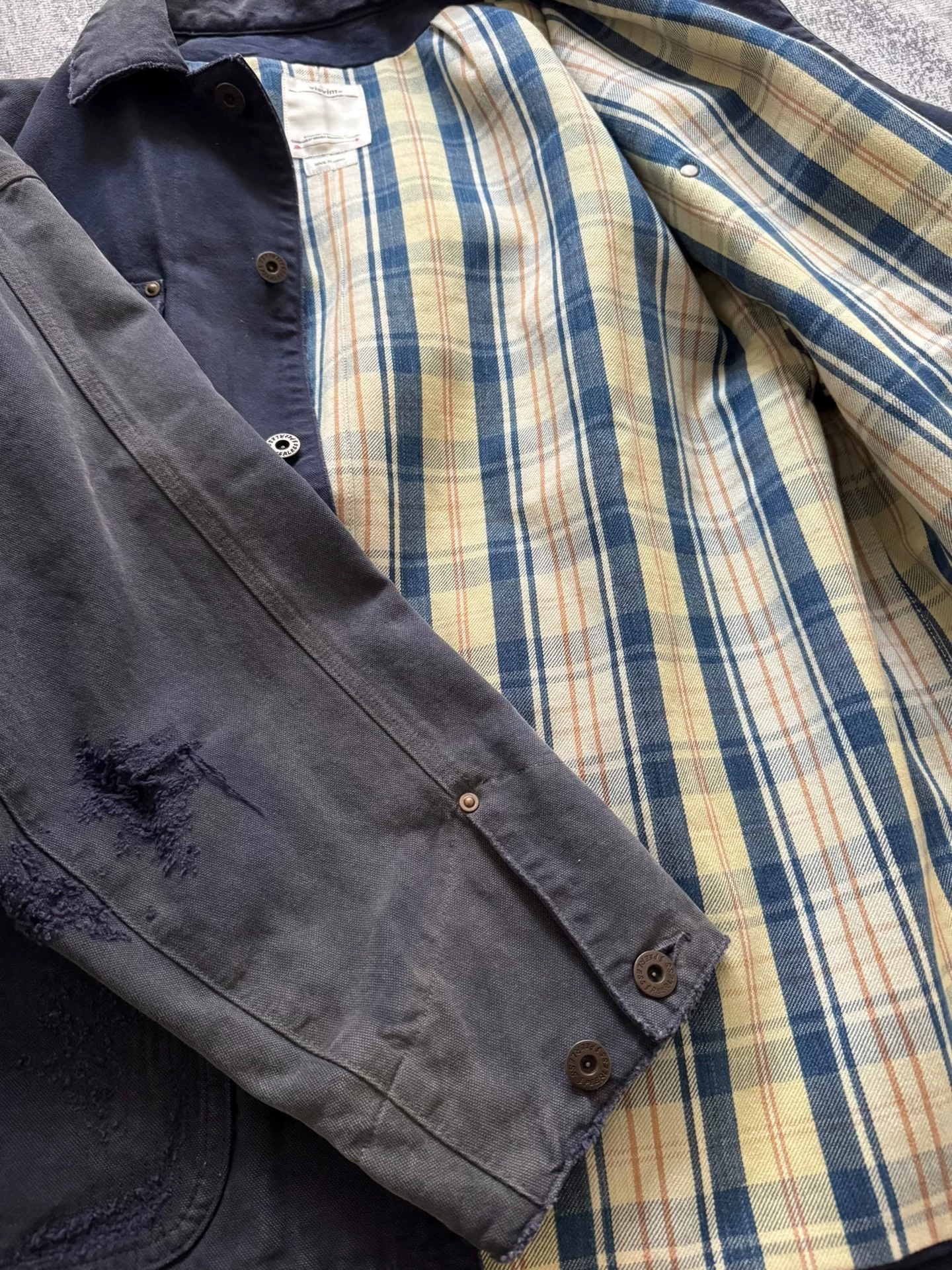 VISVIM 22SS MACRAY COVERALL — detail
