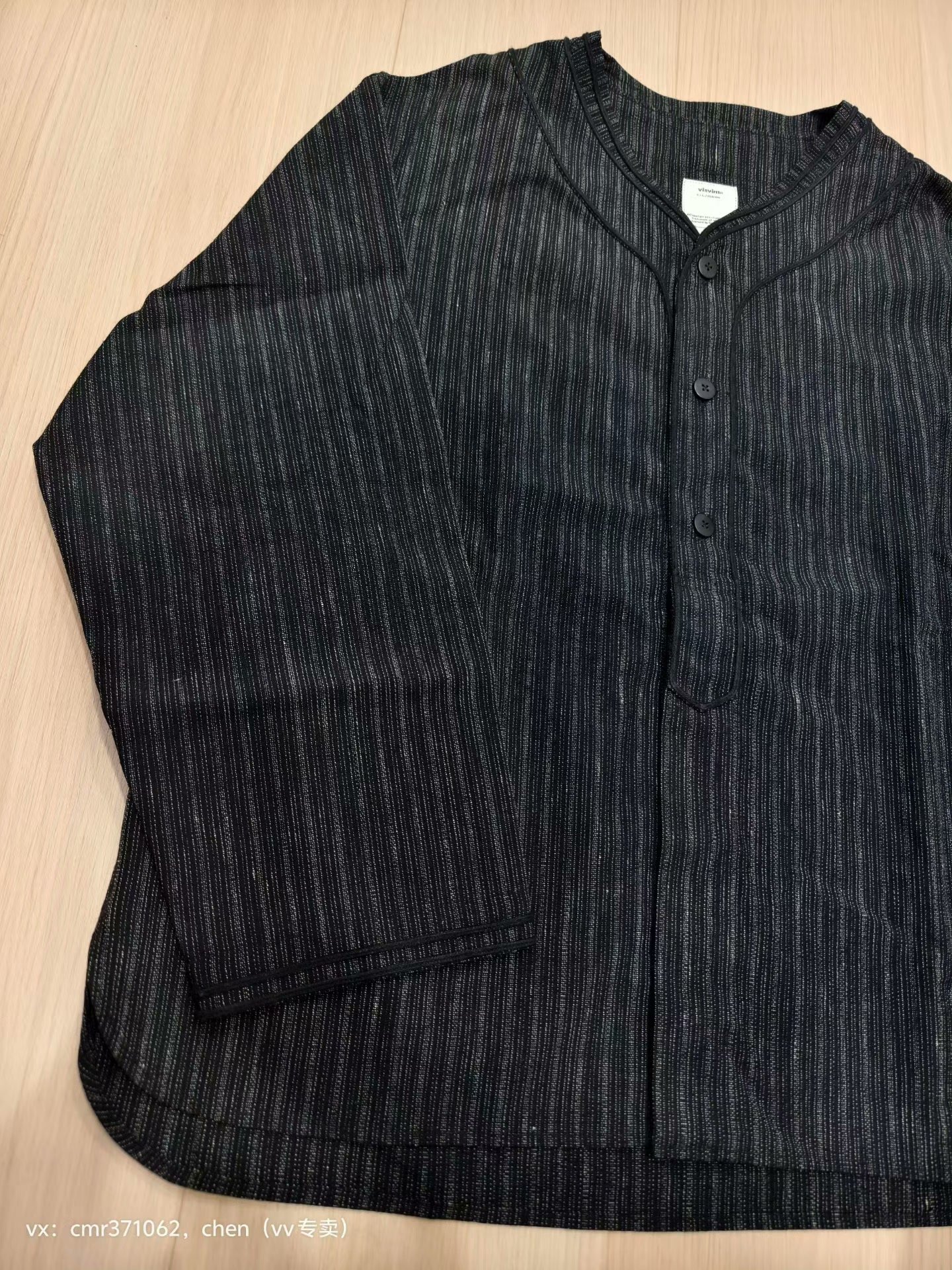 VISVIM 23SS DUGOUT L/S SANTOME — front