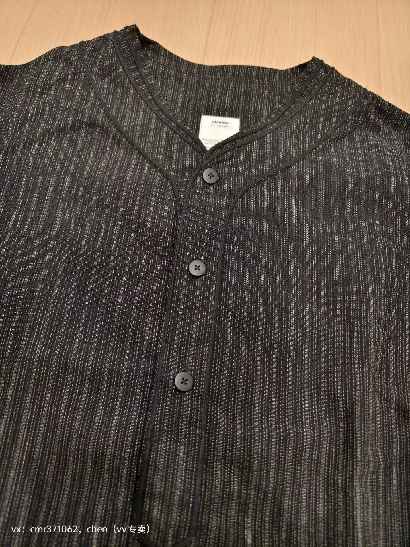 VISVIM 23SS DUGOUT L/S SANTOME — back