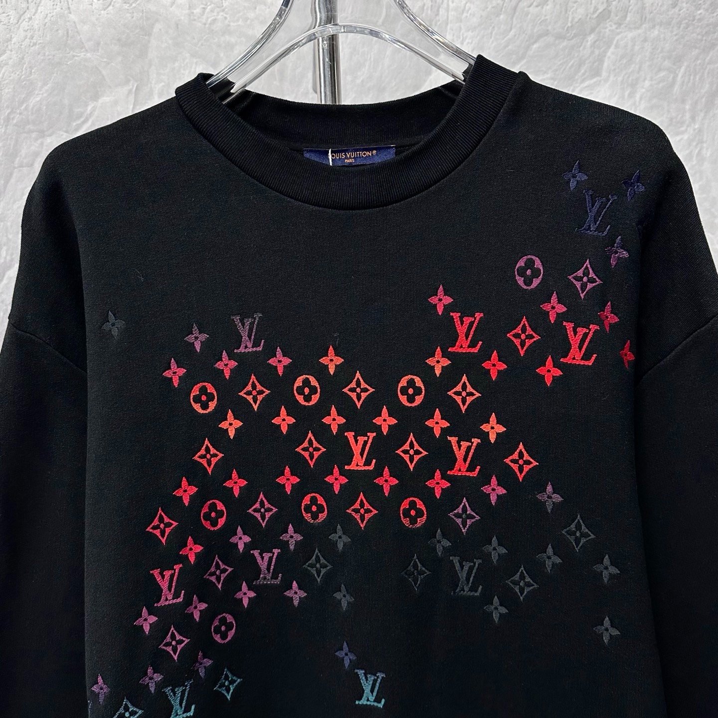 Louis Vuitton SS24 Gradient Logo Crewneck — front