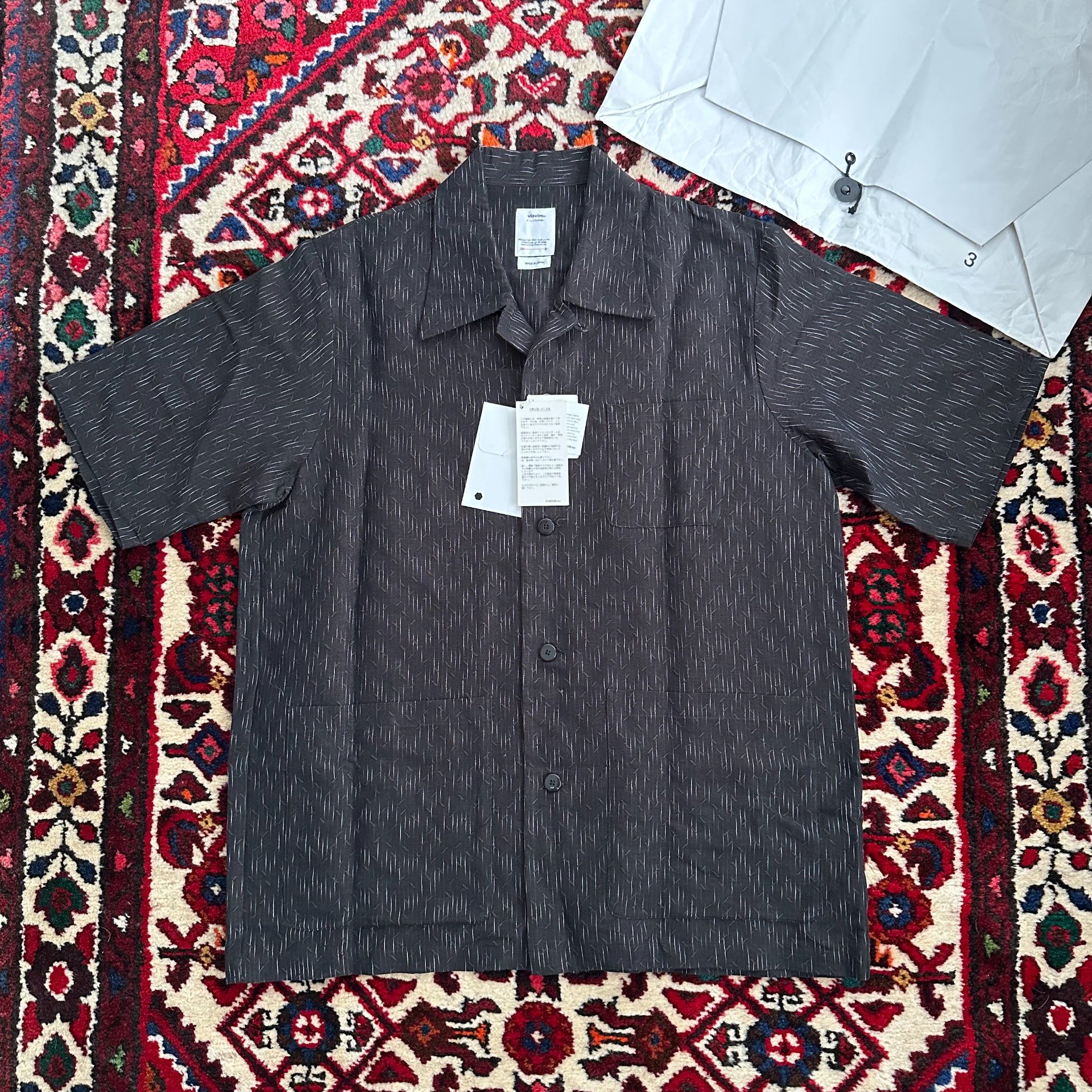 VISVIM 19SS ELLERY Short-Sleeve Shirt