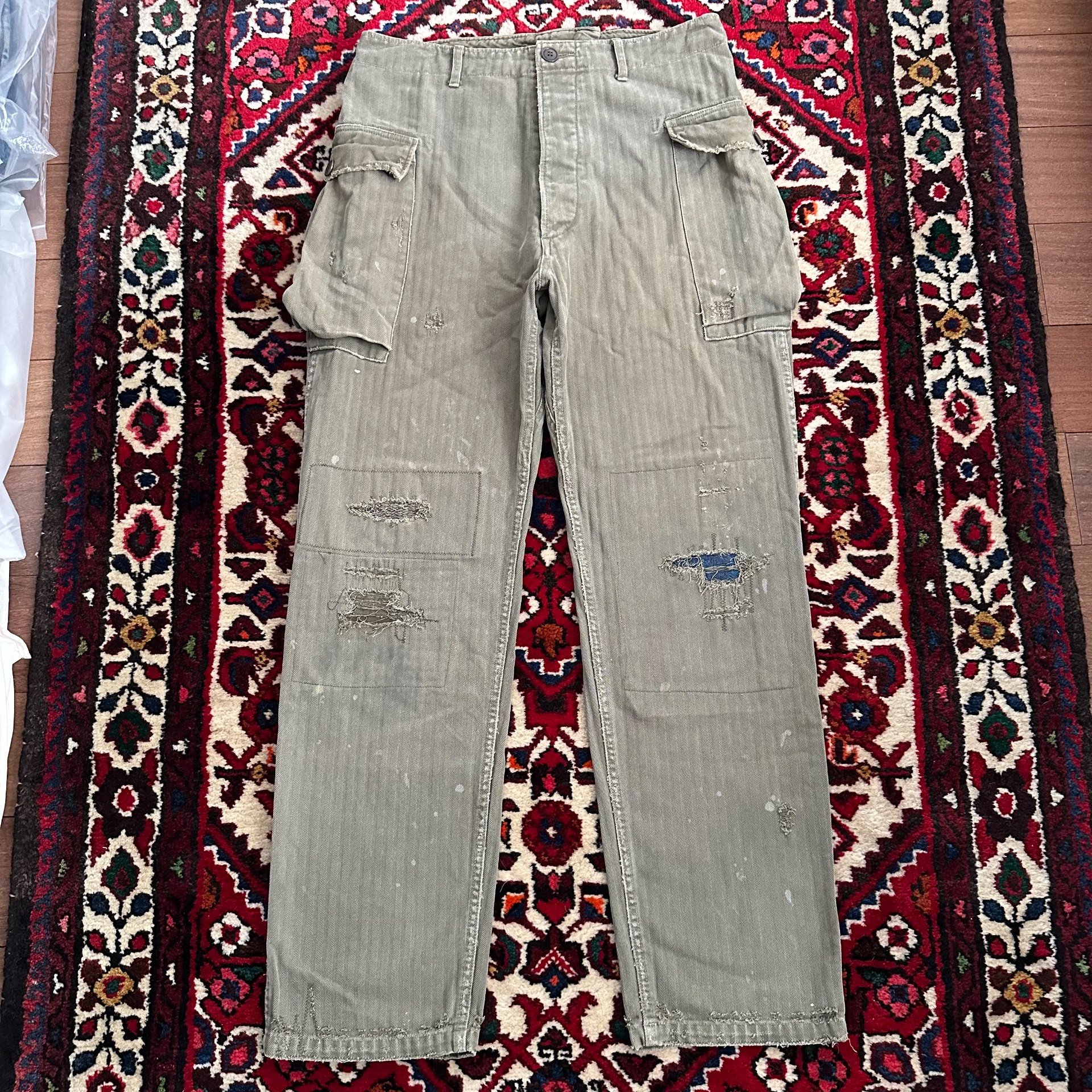 VISVIM 18SS SPOT VETERANS PANTS