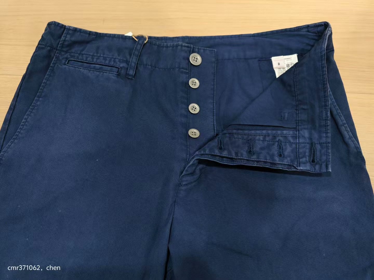VISVIM 22 ICT FIELD CHINO PANTS — label