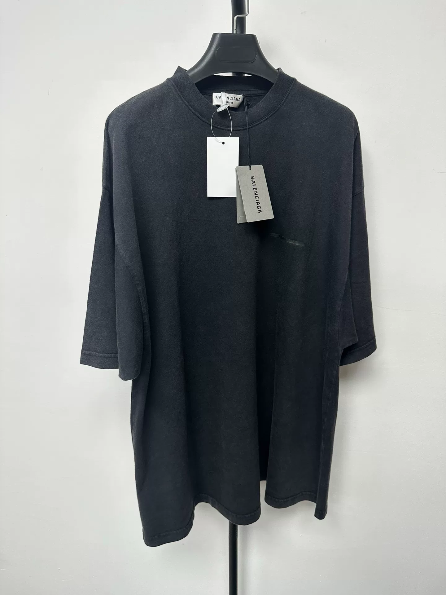 Balenciaga Blocked Letters Short-Sleeve T-Shirt