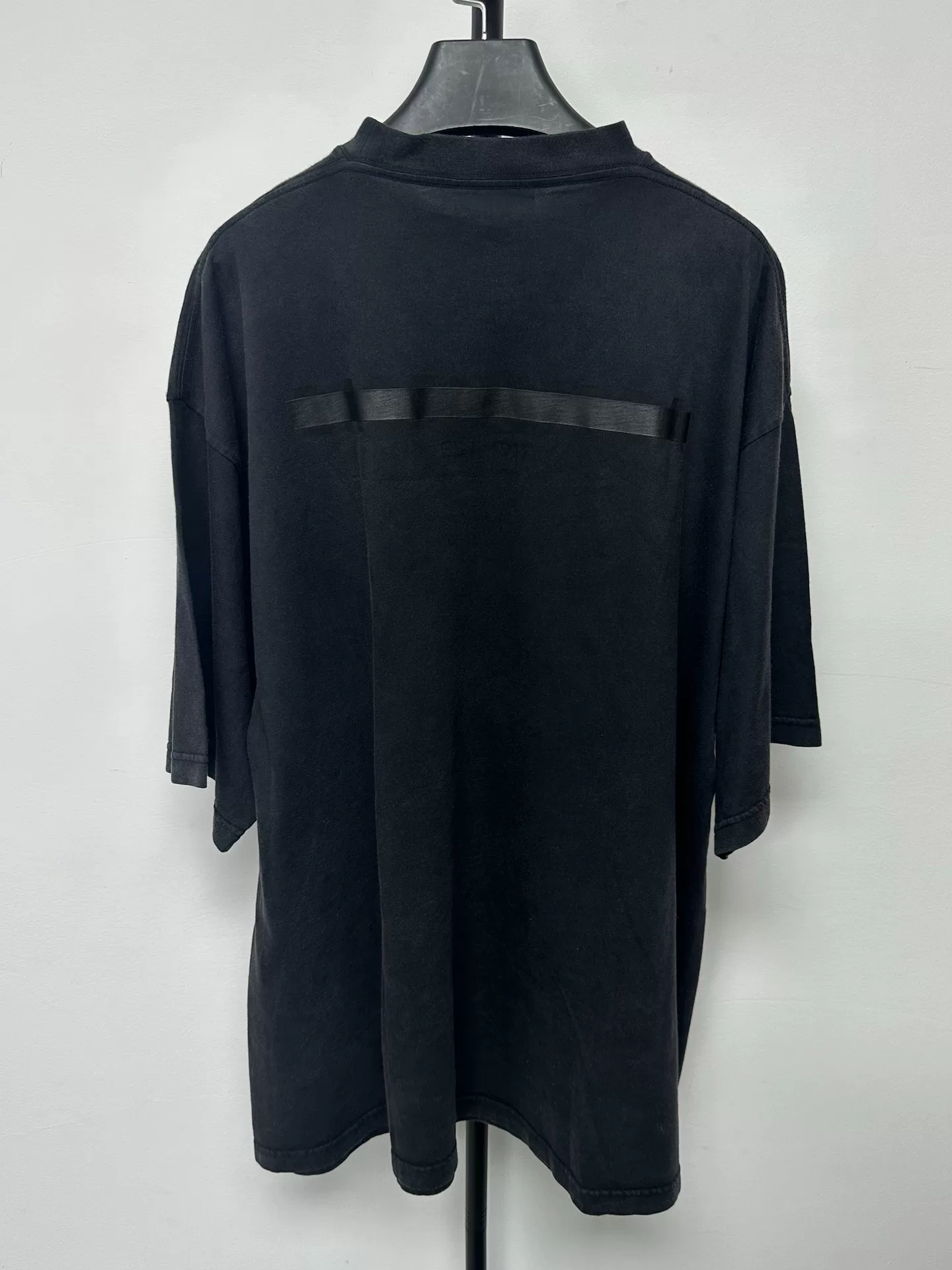 Balenciaga Blocked Letters Short-Sleeve T-Shirt — front