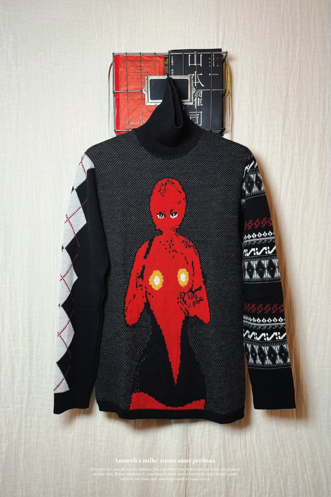 Yohji Yamamoto 07AW 009 Knit Top — front