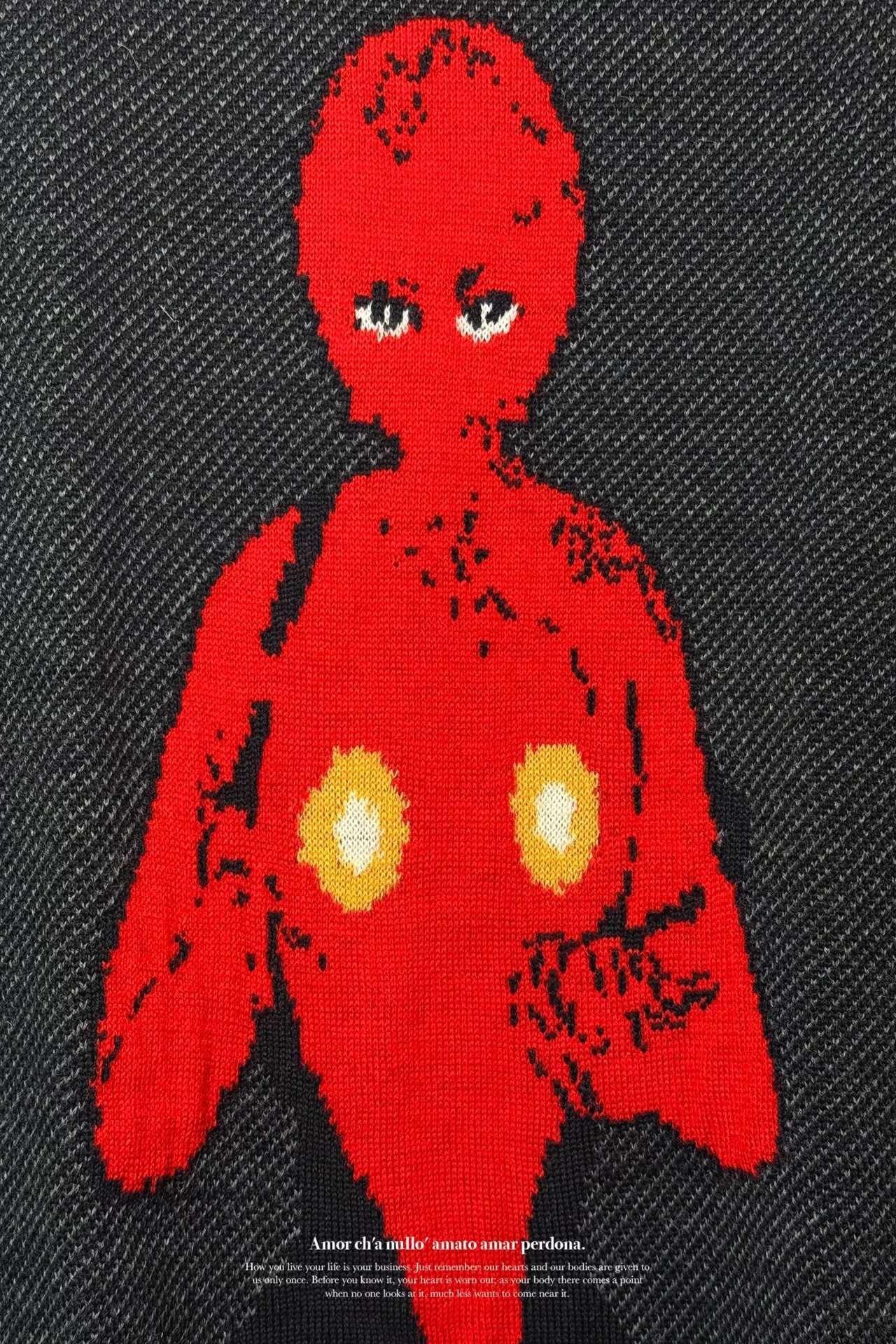 Yohji Yamamoto 07AW 009 Knit Top — back