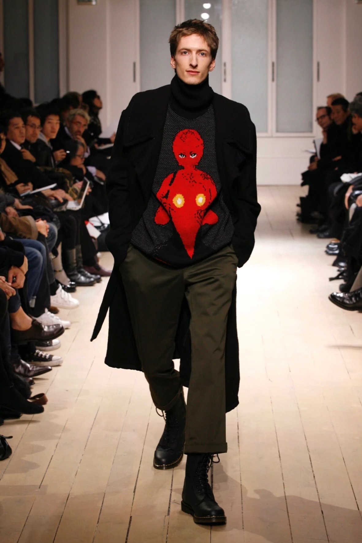 Yohji Yamamoto 07AW 009 Knit Top — detail