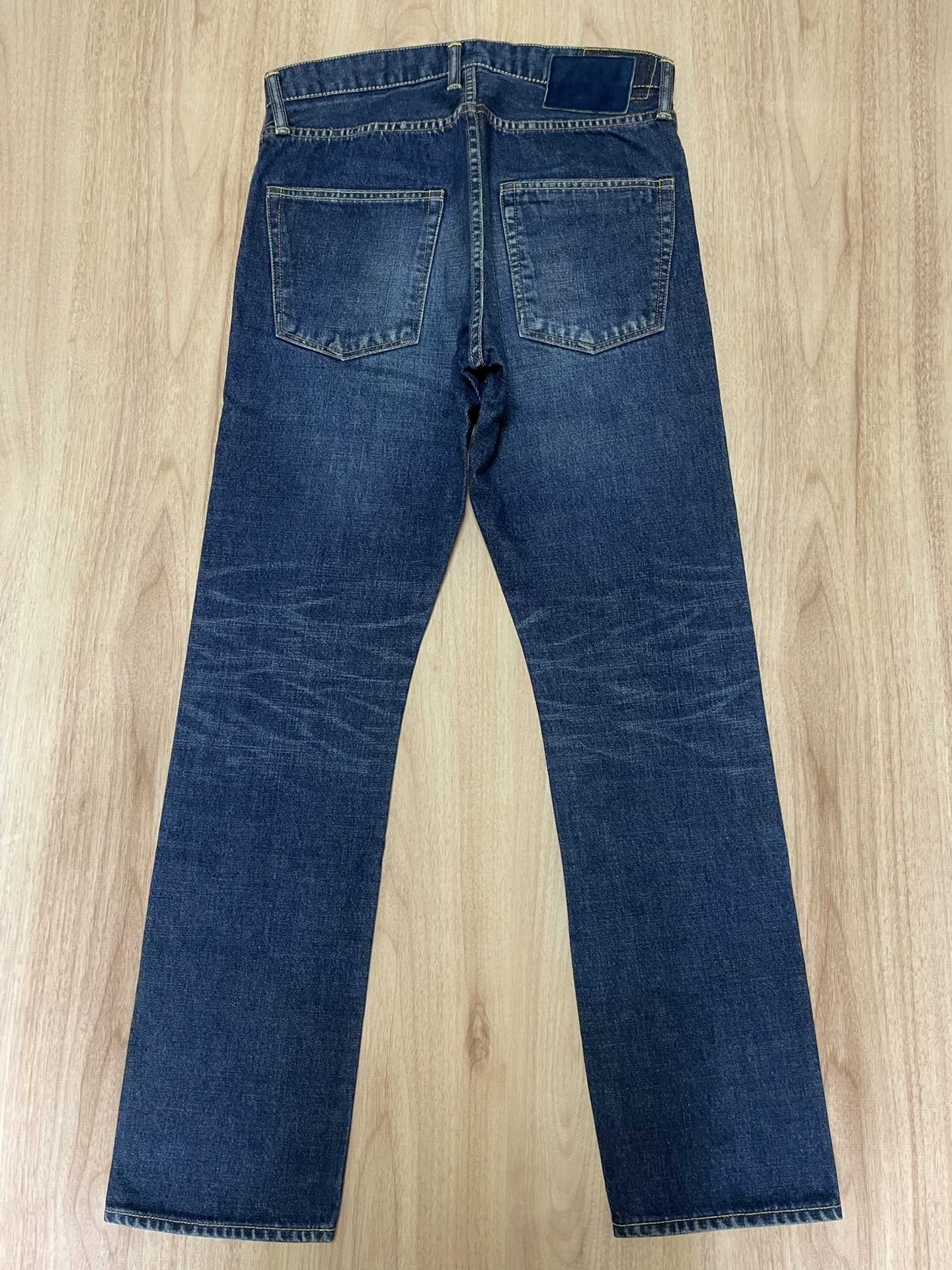 VISVIM D15 SOCIAL SCULPTURE Washed Jeans — front