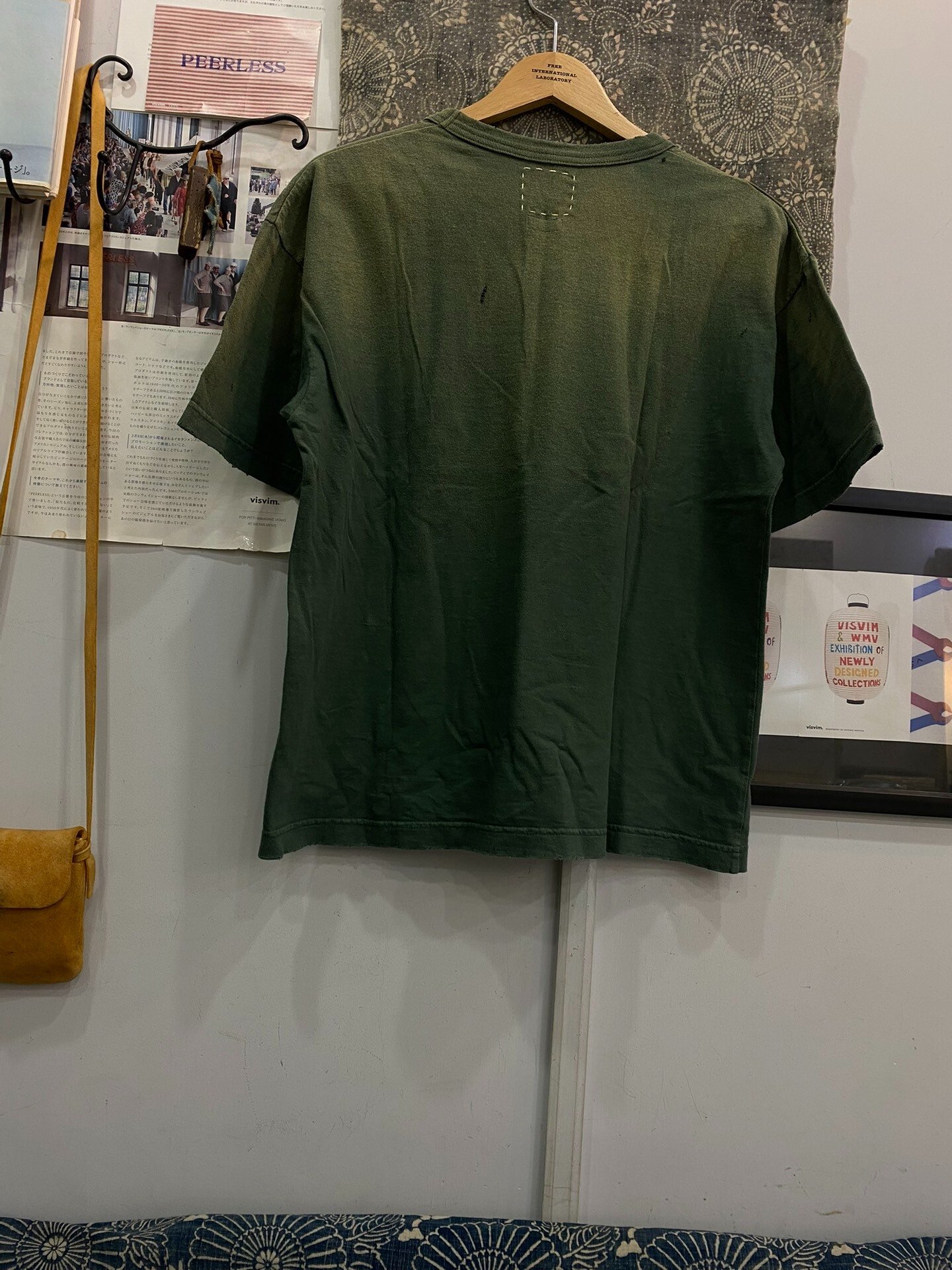 VISVIM 22AW JUMBO TEE CRASH — front