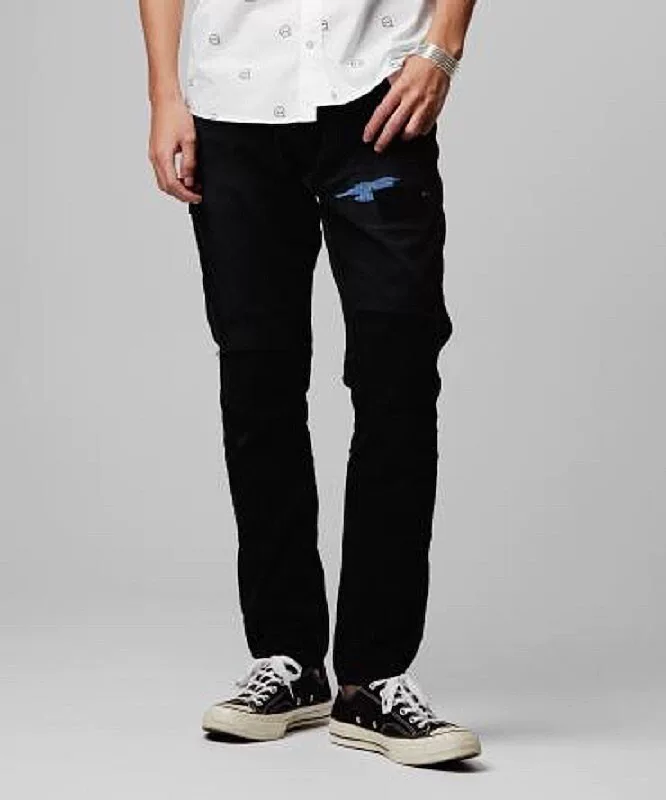 DENIM BY VANQUISH & FRAGMENT Corduroy Distressed Pants — detail
