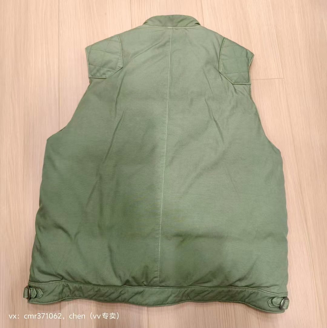 VISVIM 22SS STRABLER III DOWN VEST — label