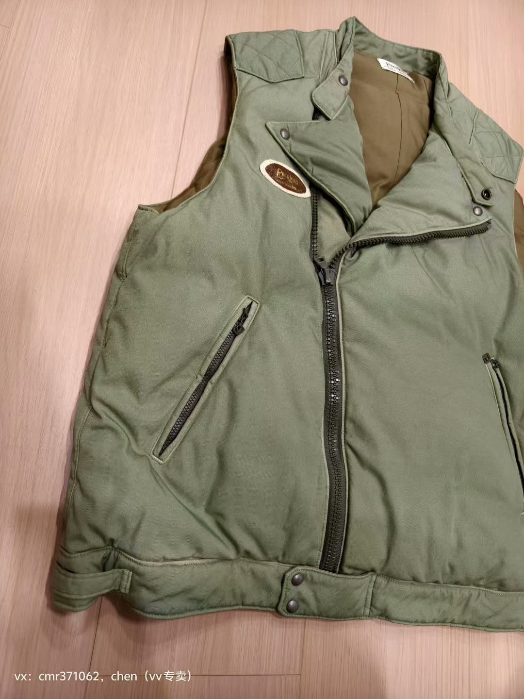 VISVIM 22SS STRABLER III DOWN VEST — detail