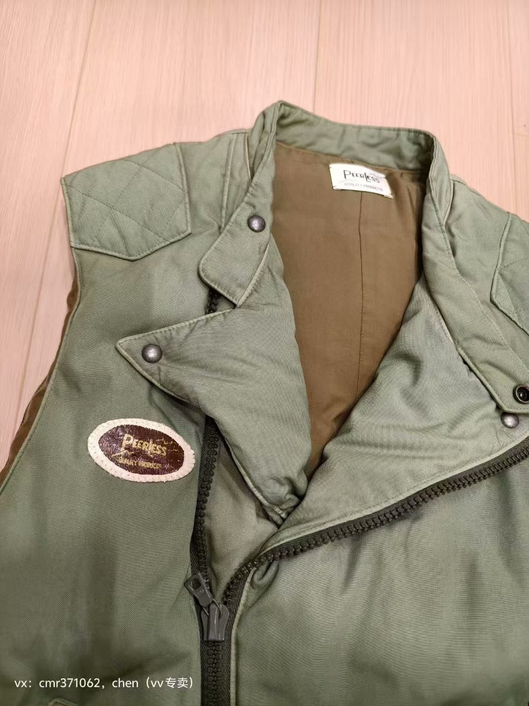 VISVIM 22SS STRABLER III DOWN VEST — front