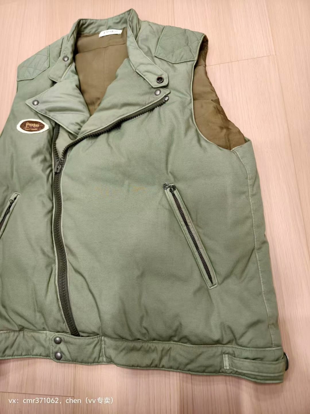 VISVIM 22SS STRABLER III DOWN VEST — back