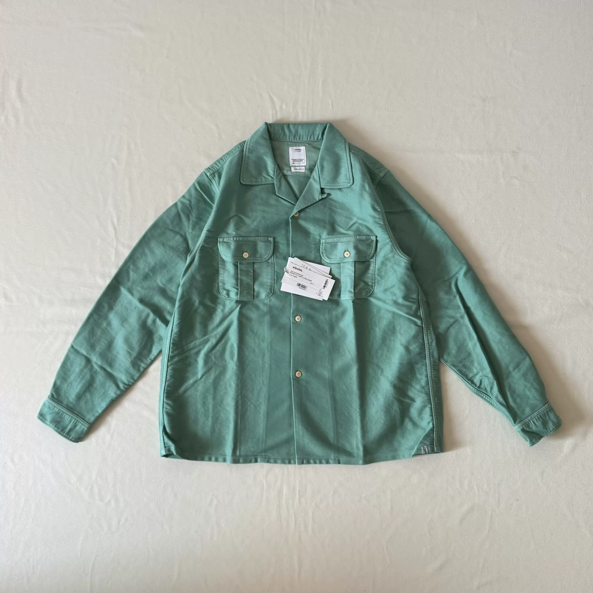 VISVIM 24SS Keesey G.S. L/S Moleskin Shirt