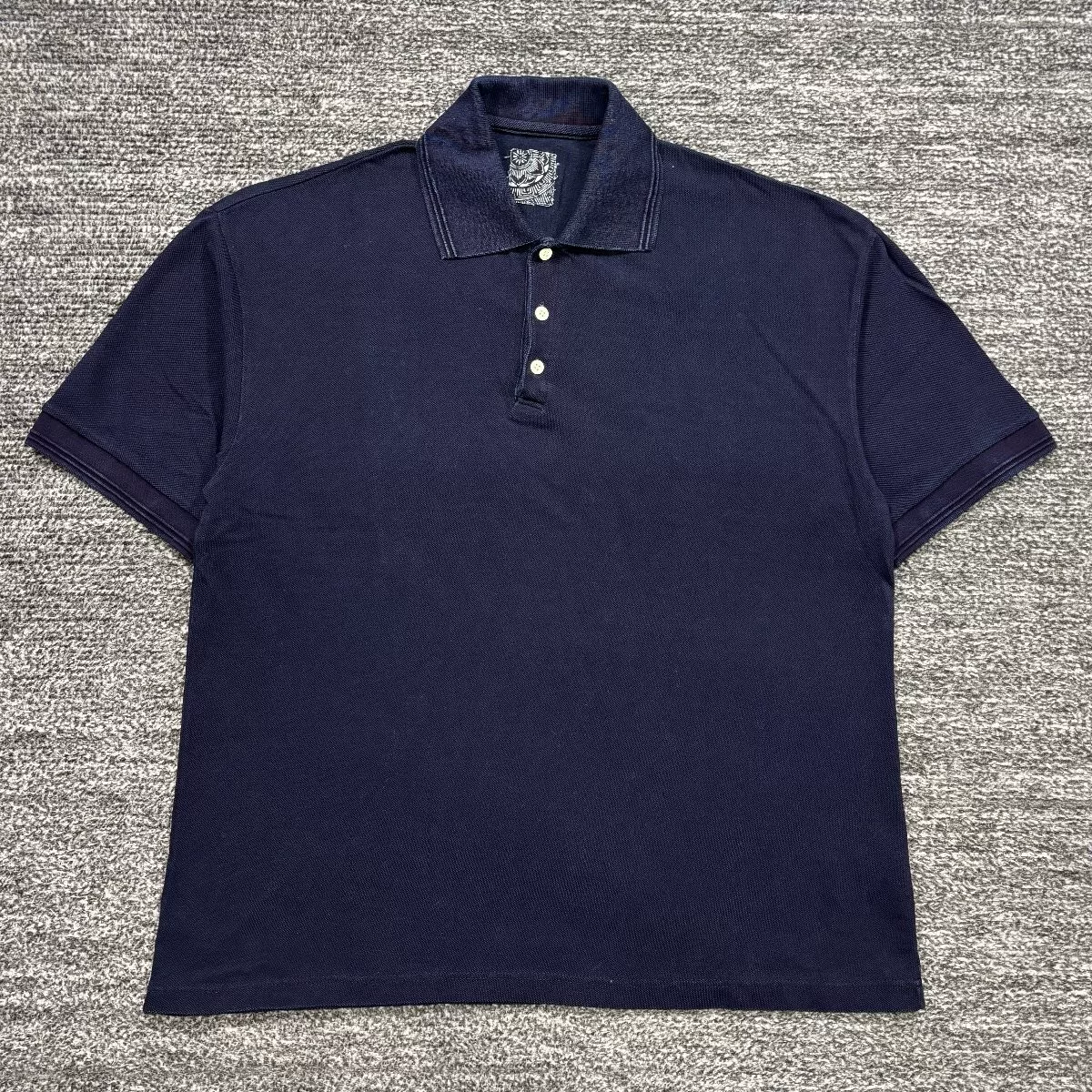 visvim Indigo Dye Weller S/S Polo Shirt