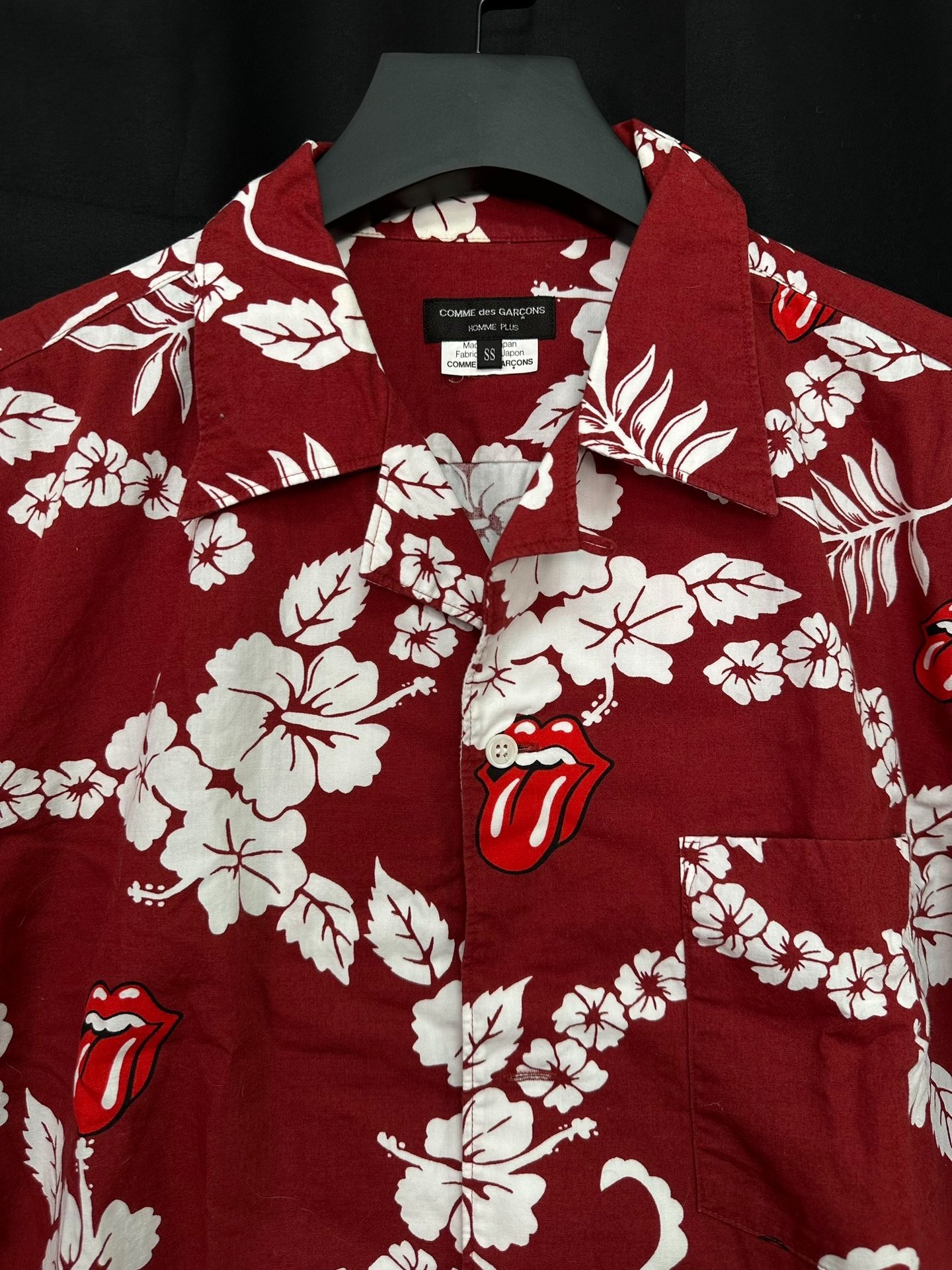 Comme des Garçons 2006SS Rolling Stones Shirt — back