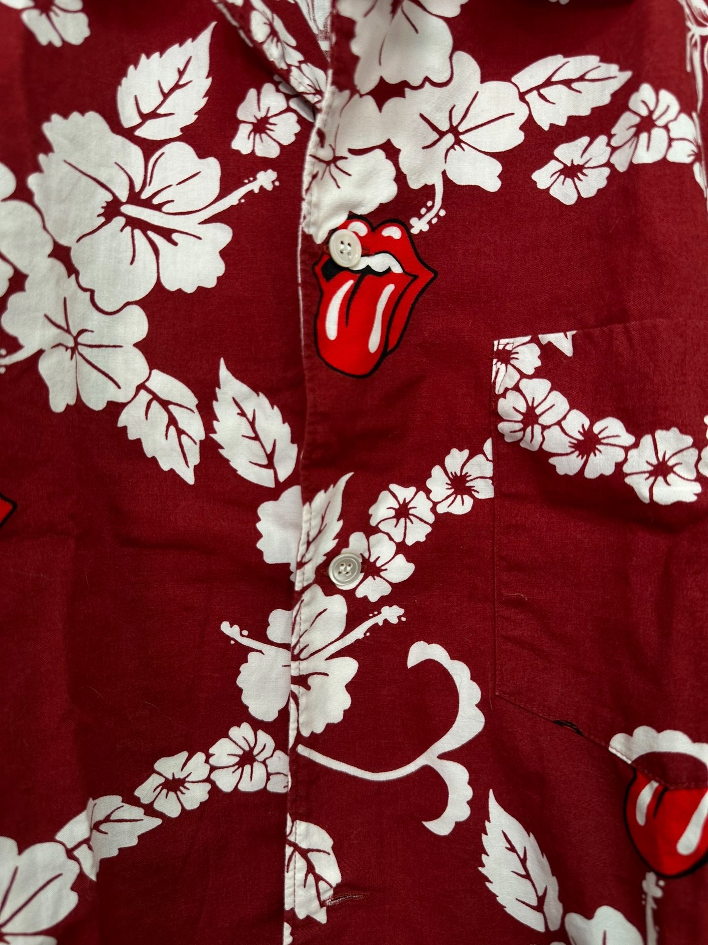 Comme des Garçons 2006SS Rolling Stones Shirt — label