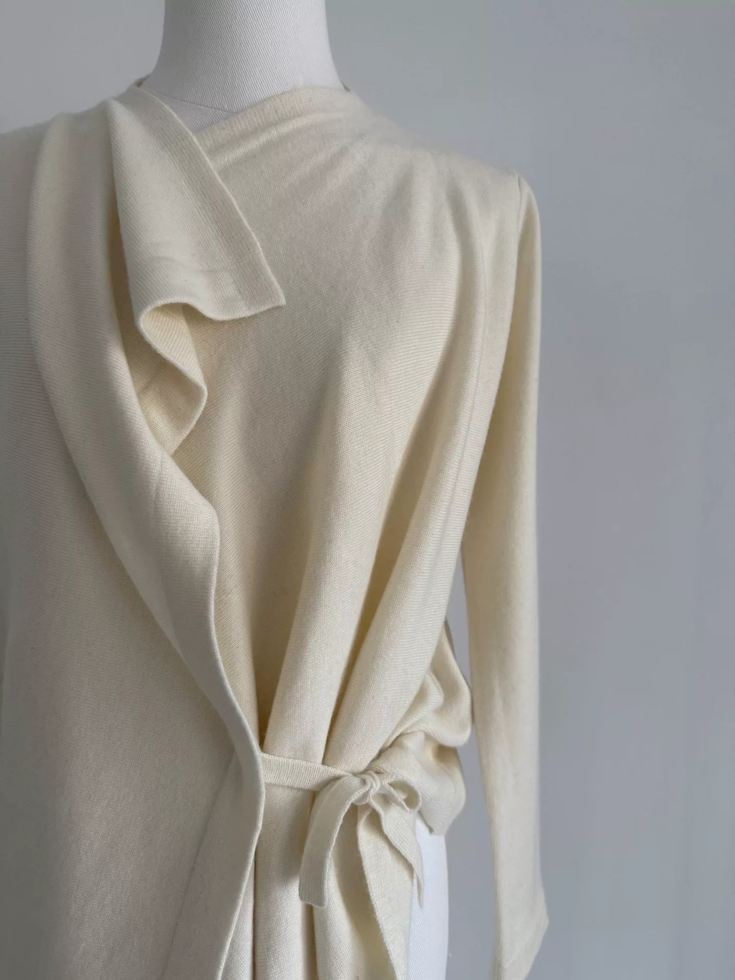 Yohji Yamamoto 2015SS Wool Cashmere Cardigan — label