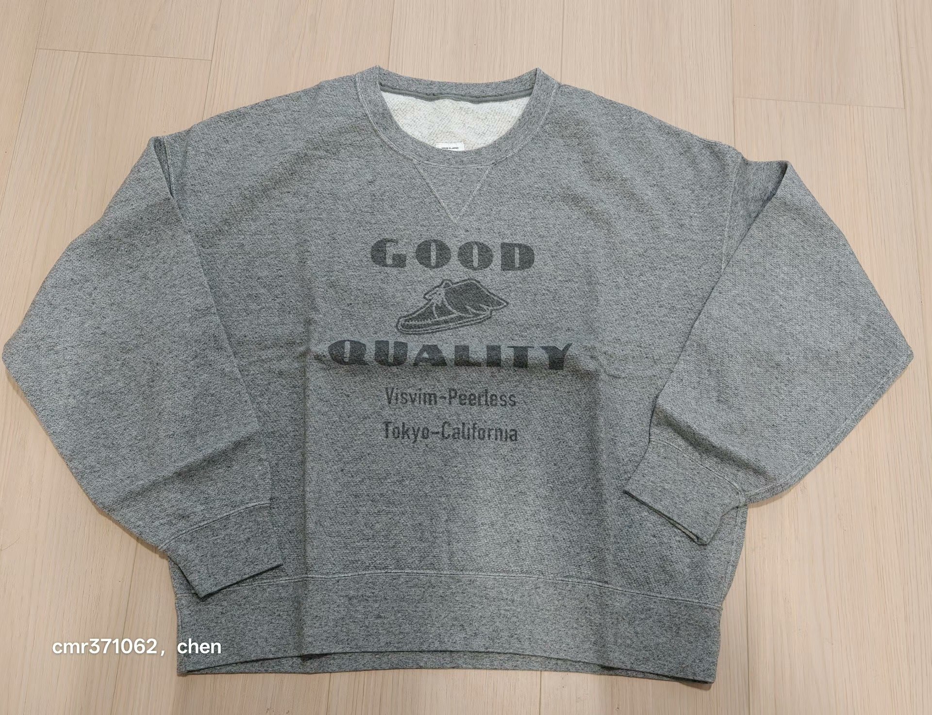 visvim 23AW Amplus SB Sweat L/S