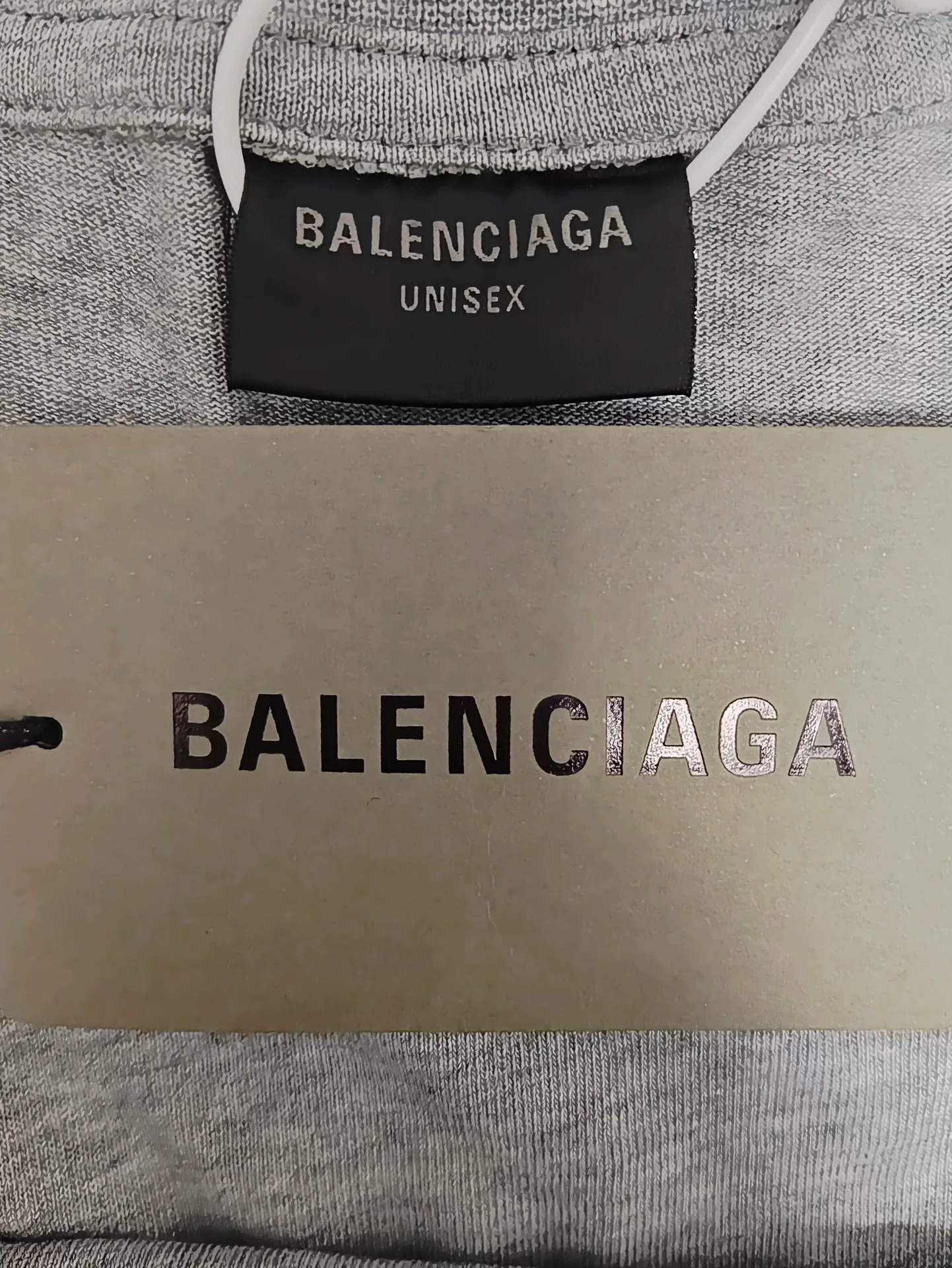 Balenciaga 24FW Boxing Logo Short-Sleeve Tee — back