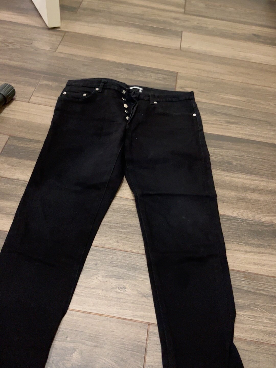 Dior Spider Logo Black Jeans — detail