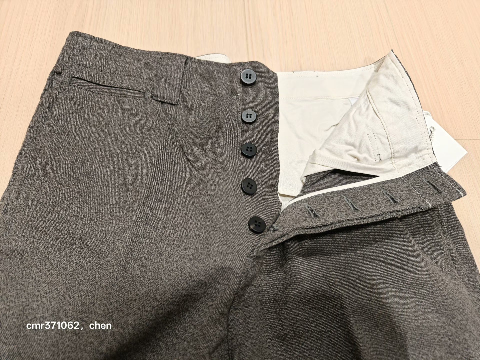 VISVIM 24AW WIDE CHINO PANTS — back