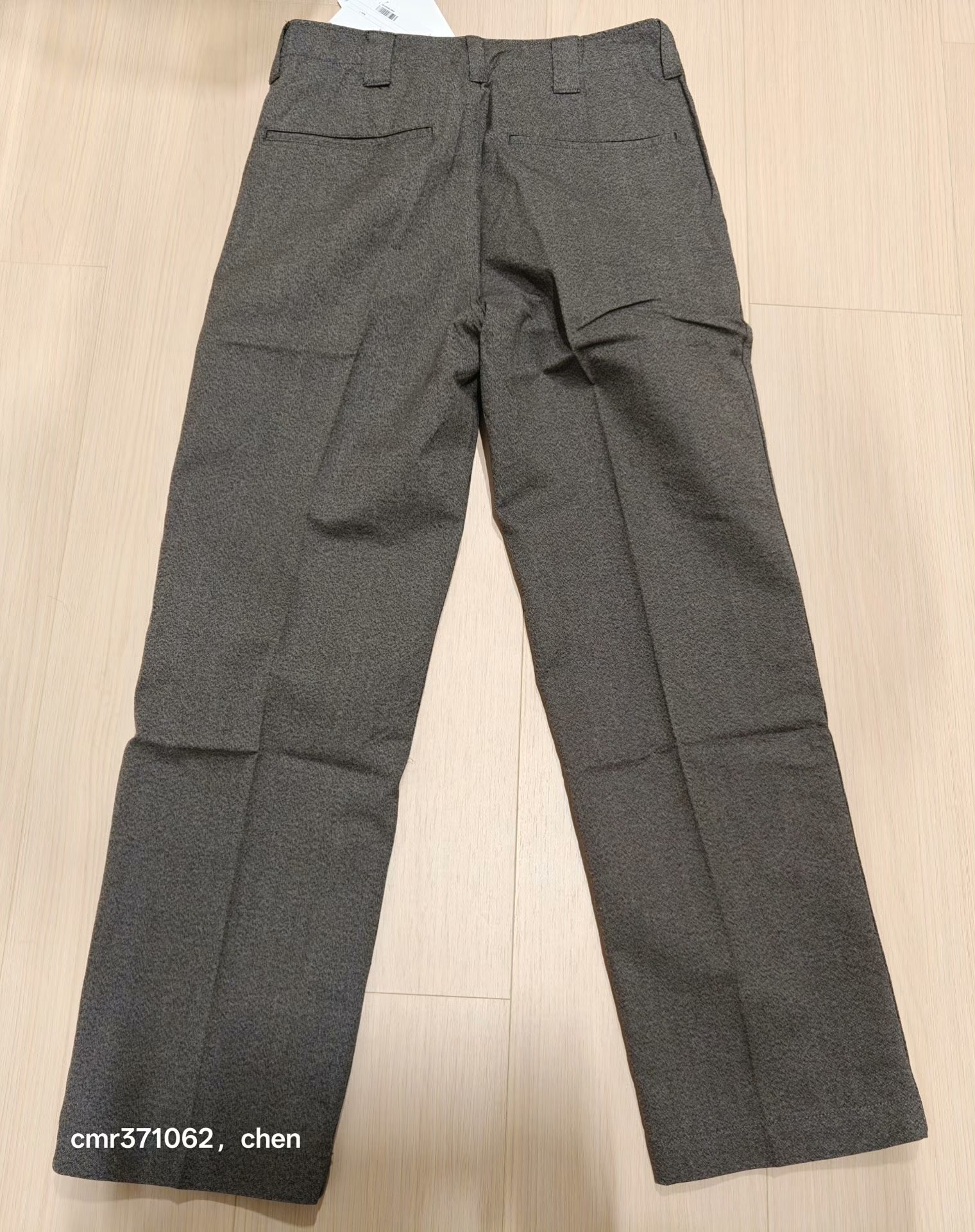 VISVIM 24AW WIDE CHINO PANTS — label