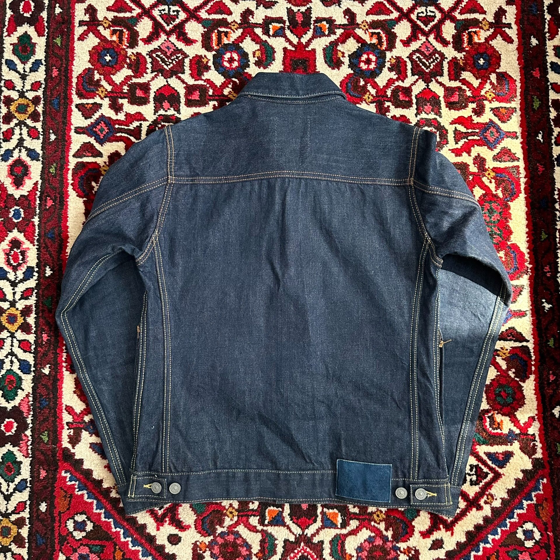 visvim 17ss 101 Raw Denim Jacket — front