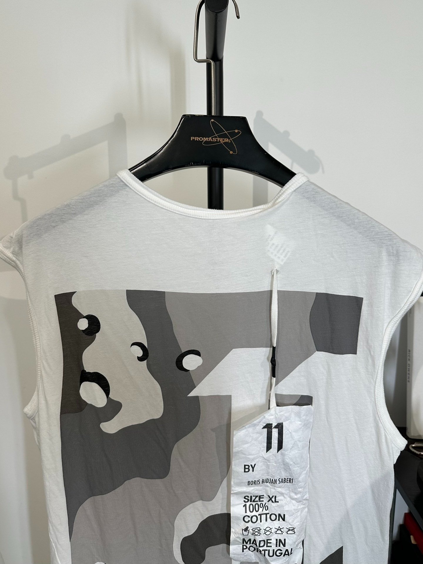 Boris Bidjan Saberi 11by BBS Camo Vest — back