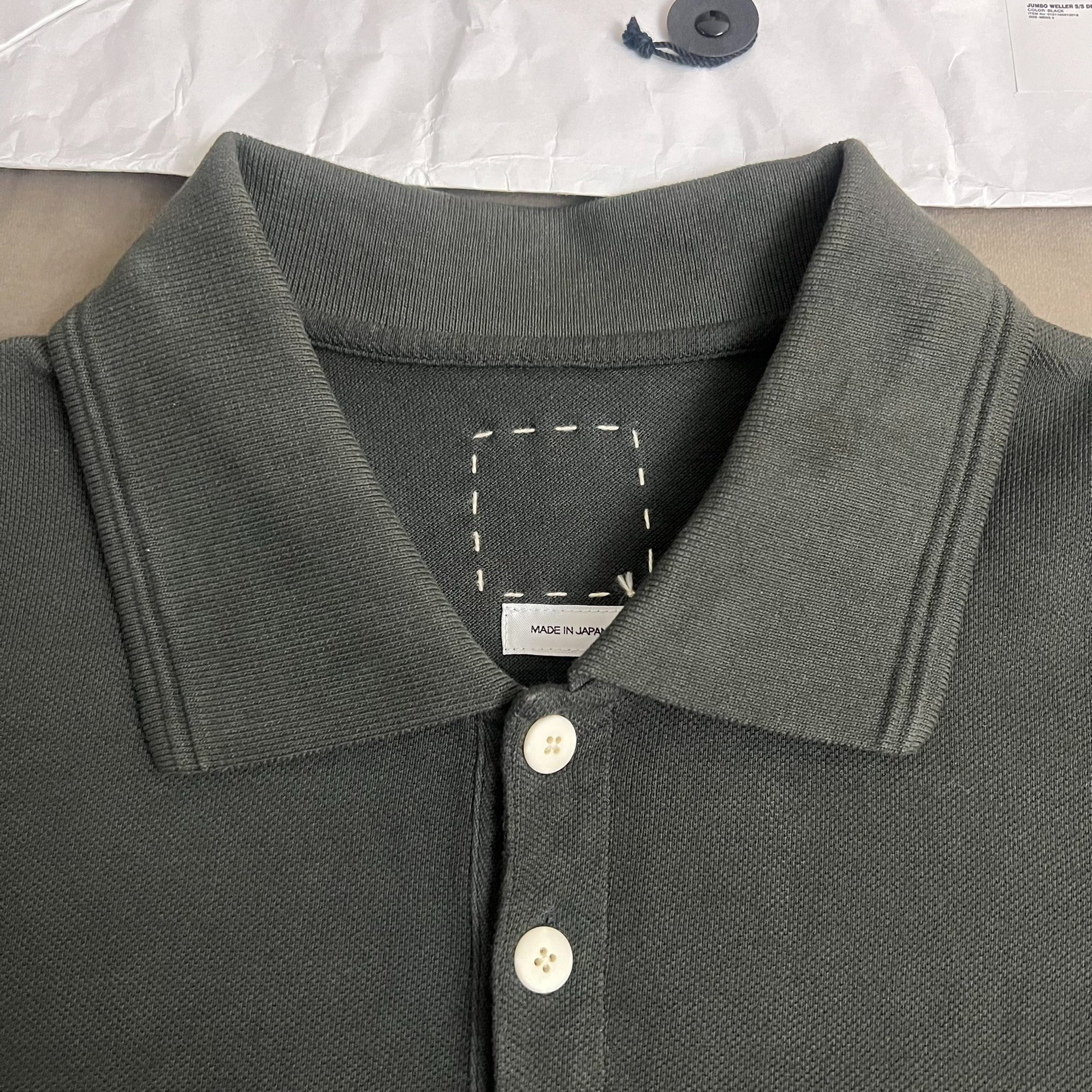 Visvim 21SS Jumbo Weller Short Sleeve Polo — detail