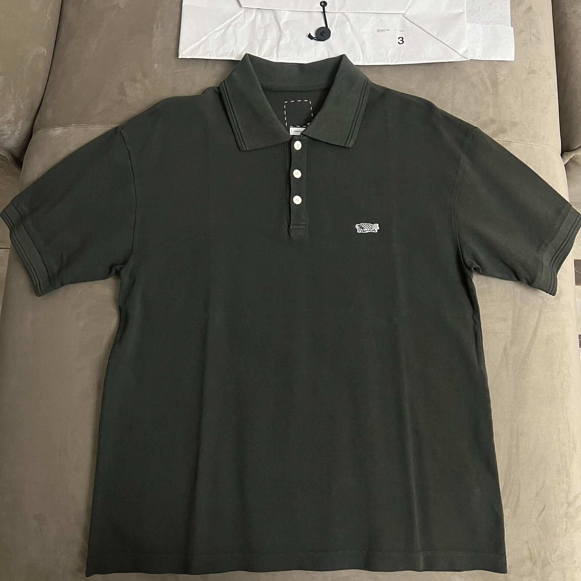 Visvim 21SS Jumbo Weller Short Sleeve Polo
