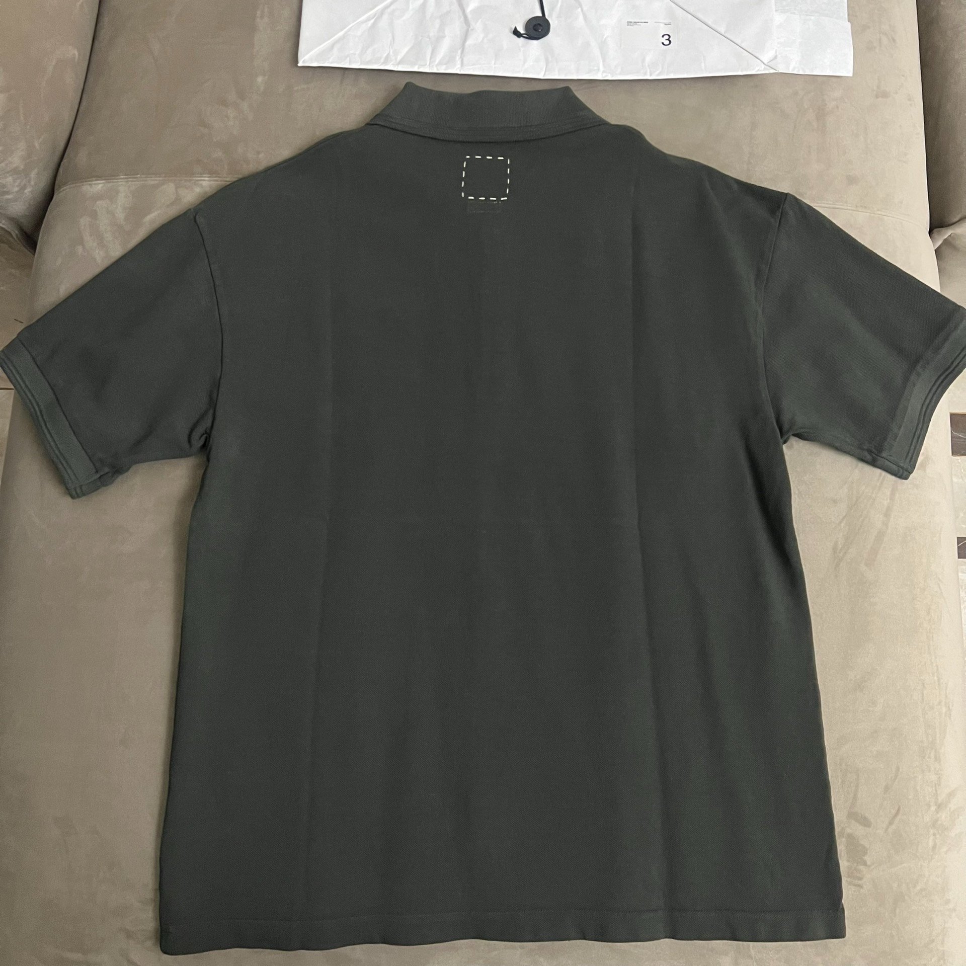 Visvim 21SS Jumbo Weller Short Sleeve Polo — front