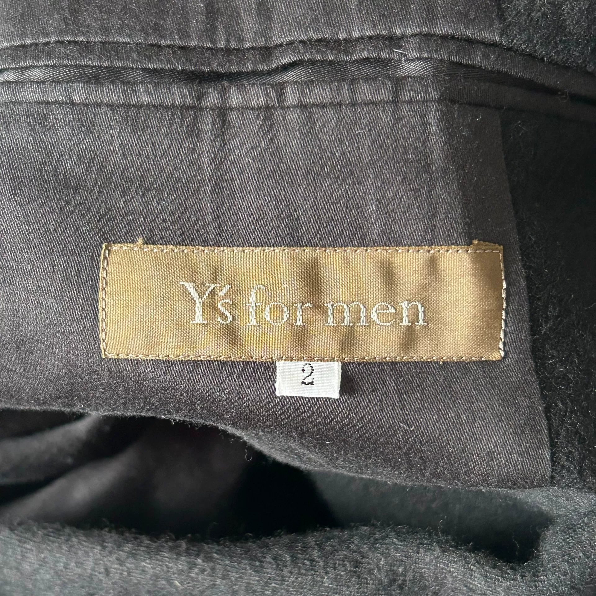 Yohji Yamamoto 05AW 4-Button Wool Blazer — back