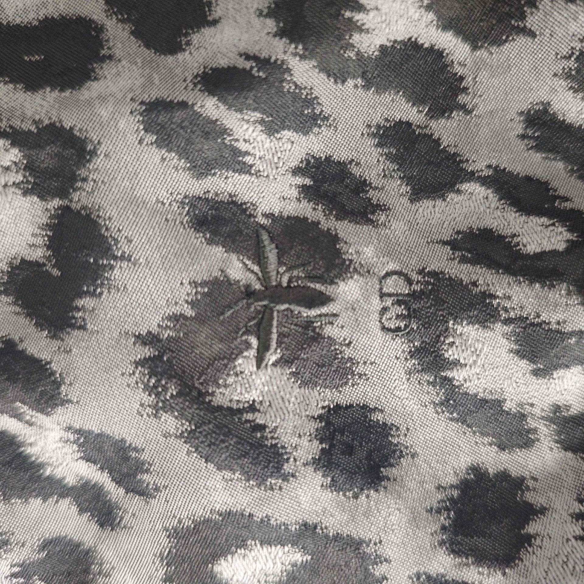 Dior Leopard Print Hooded Half-Zip Dress — back