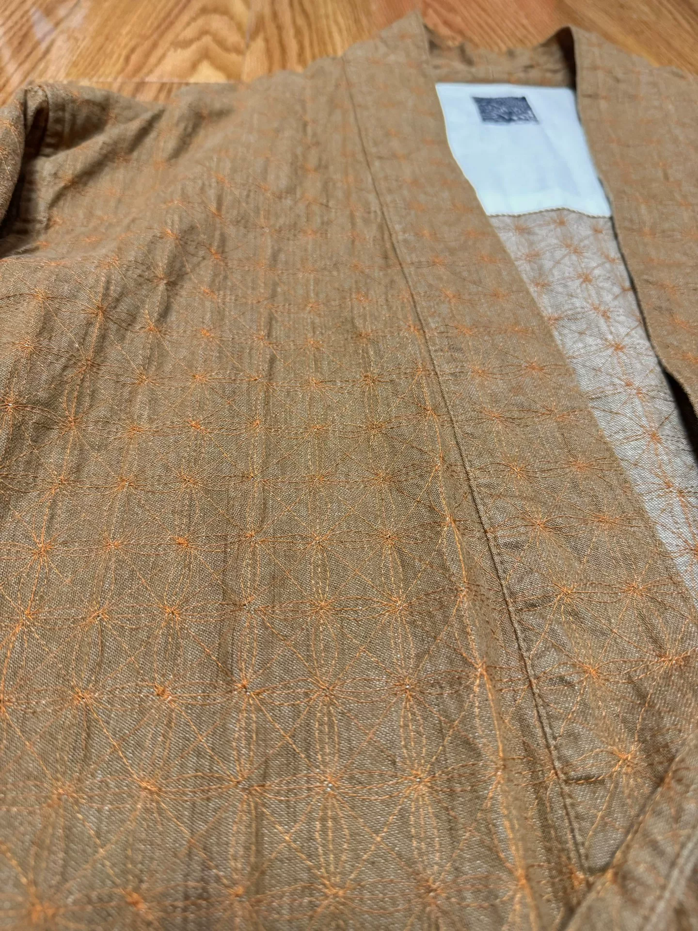 visvim 16SS Sashiko Lhamo Shirt — front